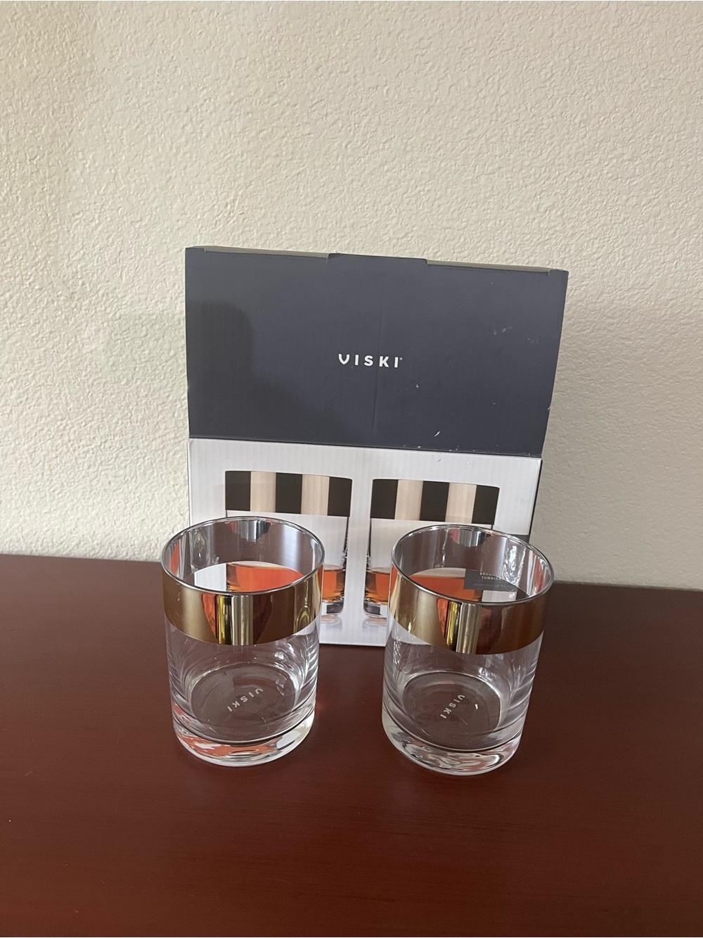 Bronze RIM TUMBLERS VISKI